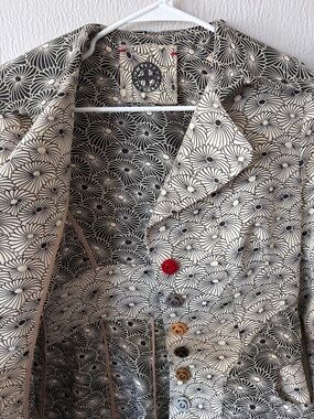 Adorable Bohemian Fiorentini + Baker Coat with lots of detail, Size M-L NEW!